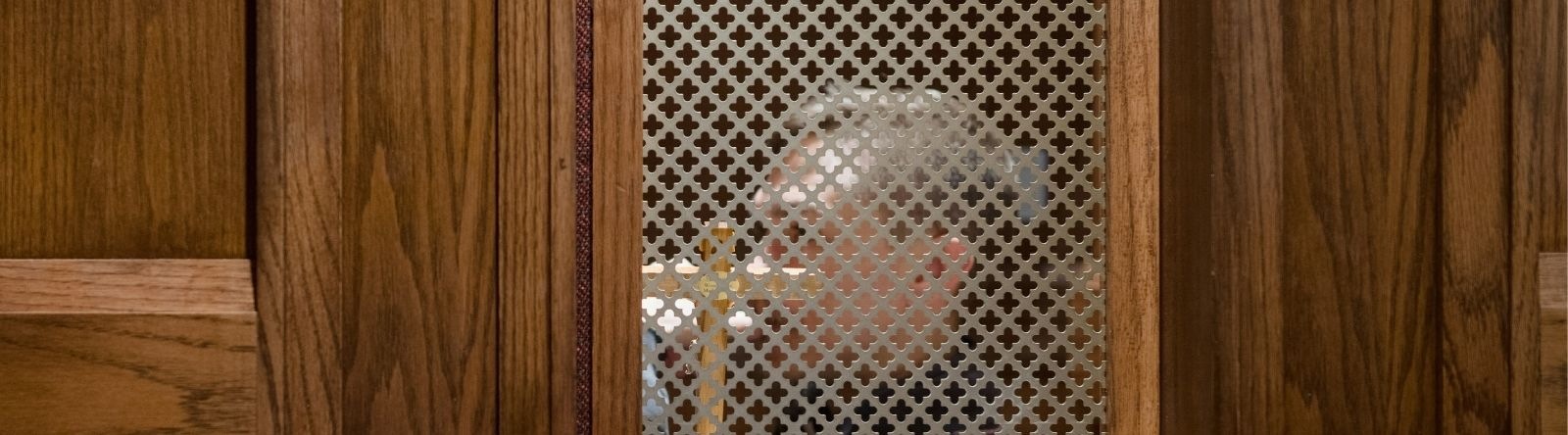priest in confessional