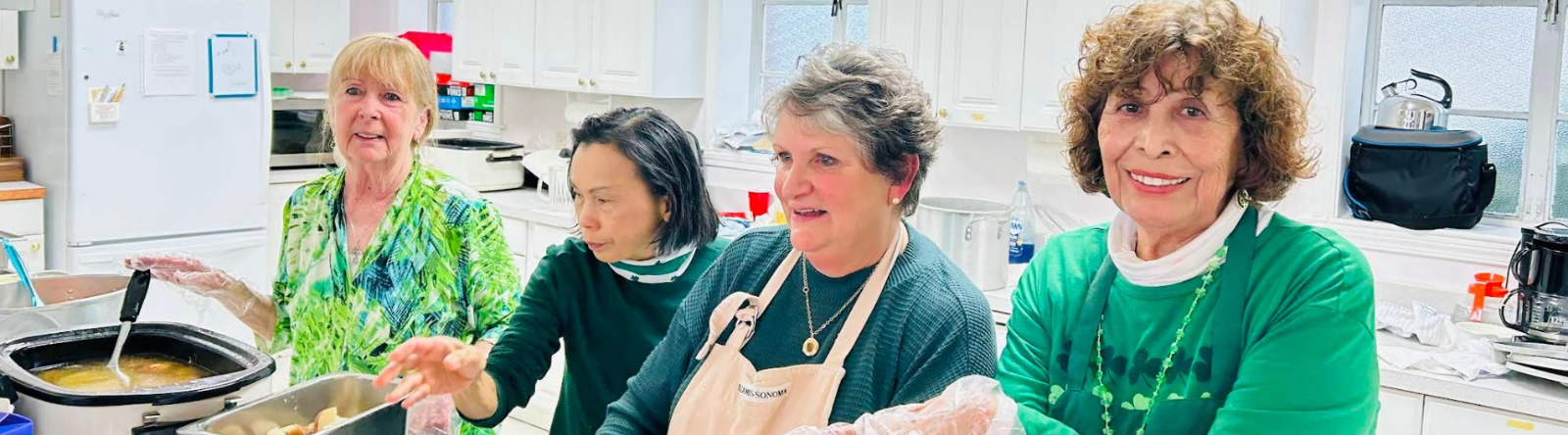 women in kitchen