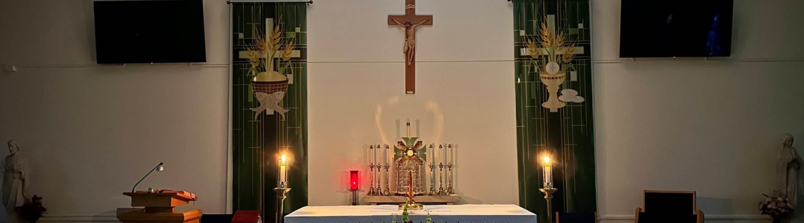 altar inside church